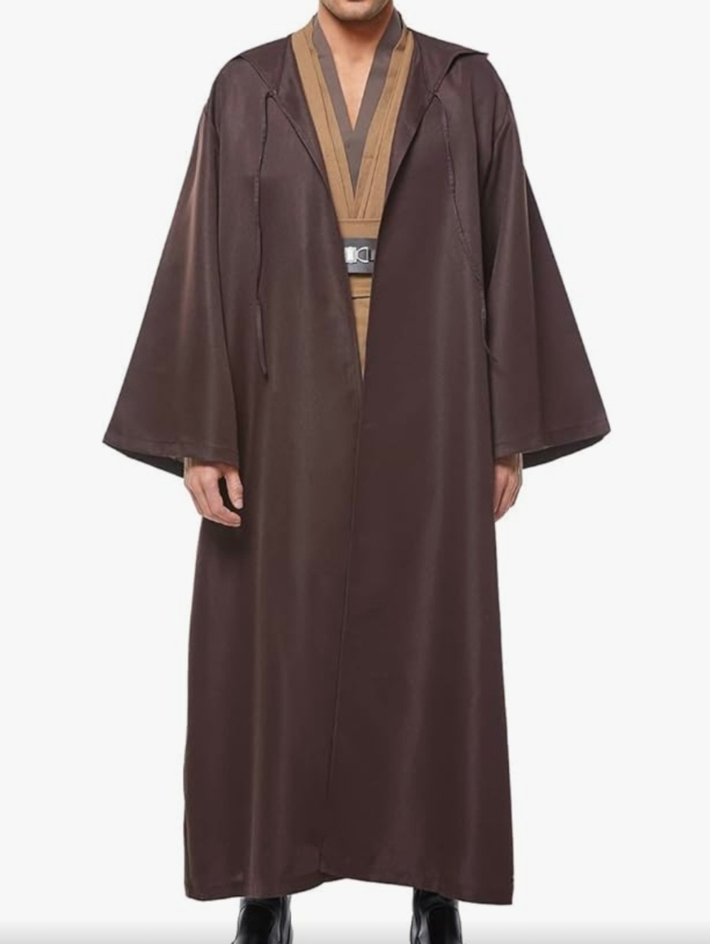 Men's Tunic Hooded Robe Full Set  Costume Cloak Set
